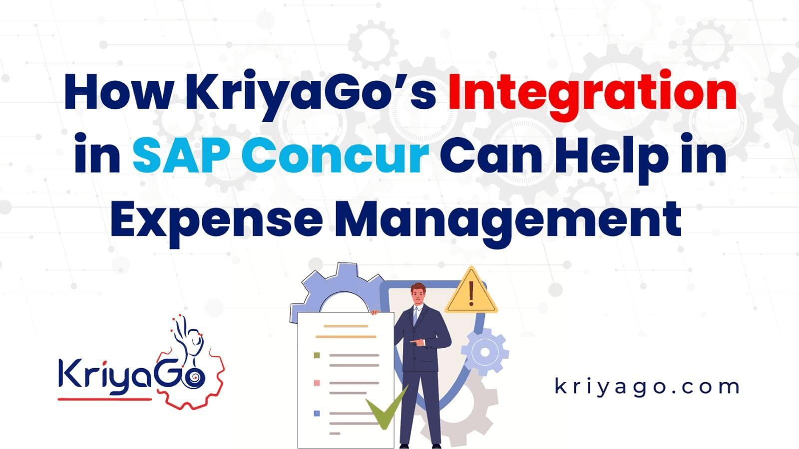 How KriyaGo's Integration in SAP Concur Can Help in Expense Management 